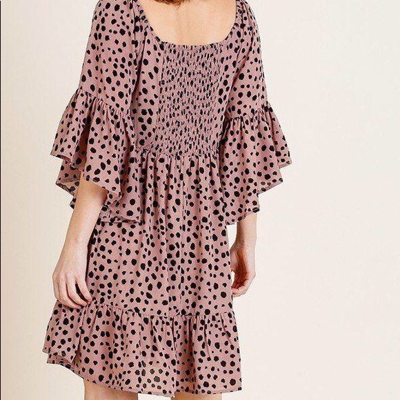 Dalmatian Print Ruffle Sweetheart Dress⭐️ - Picture 3 of 3